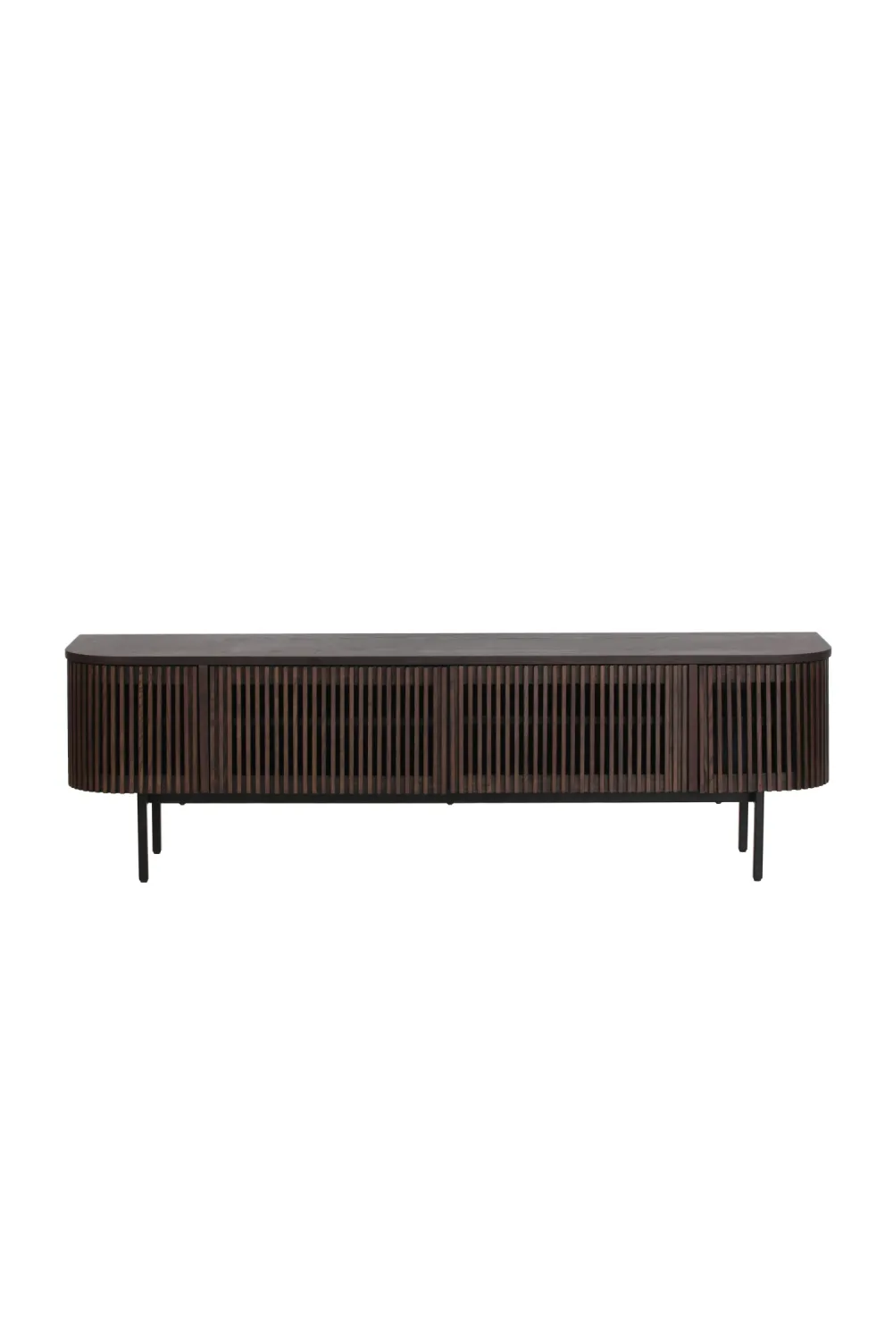 Mirrored Storage Media Tv Stand