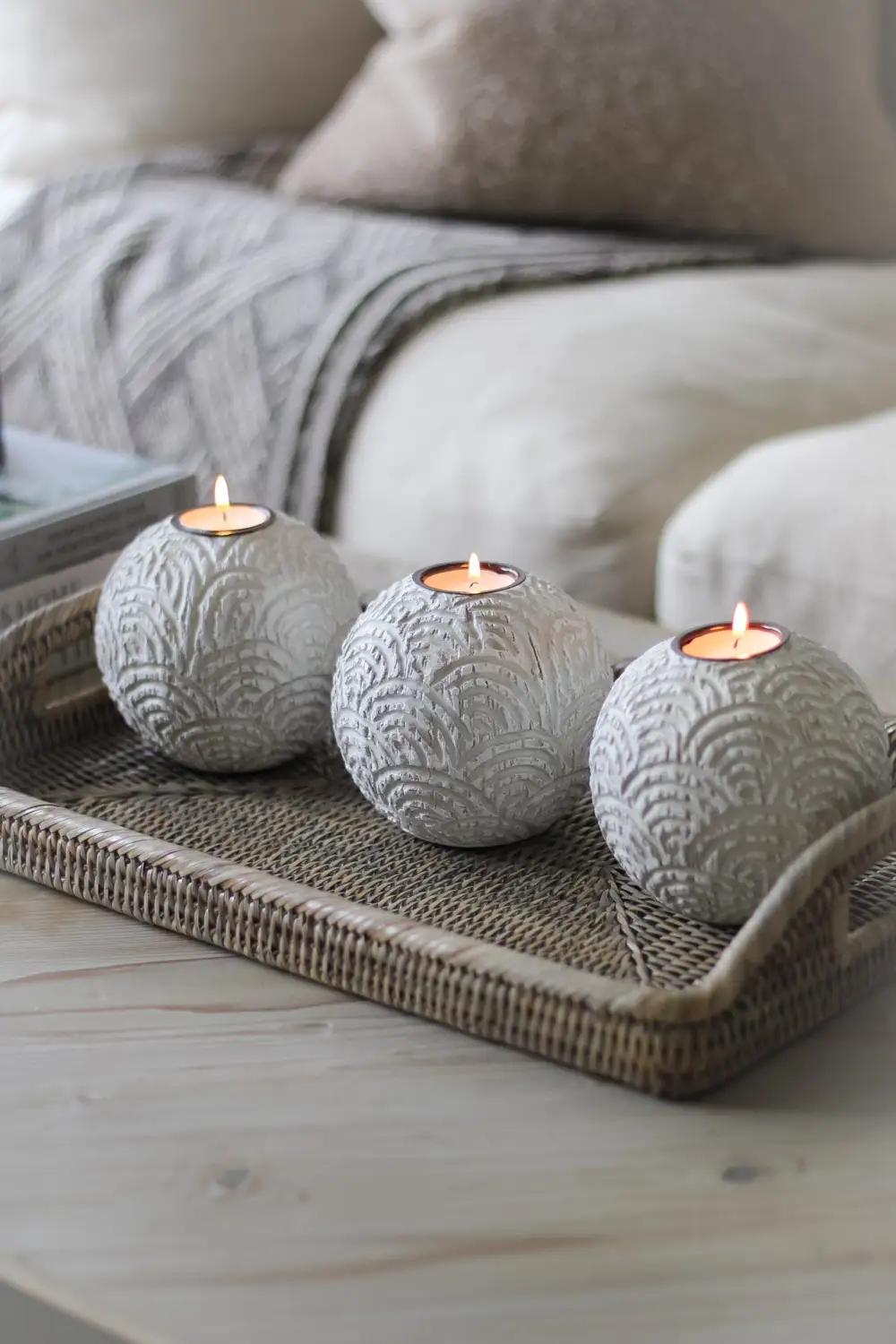 Rattan Rectangular Tray