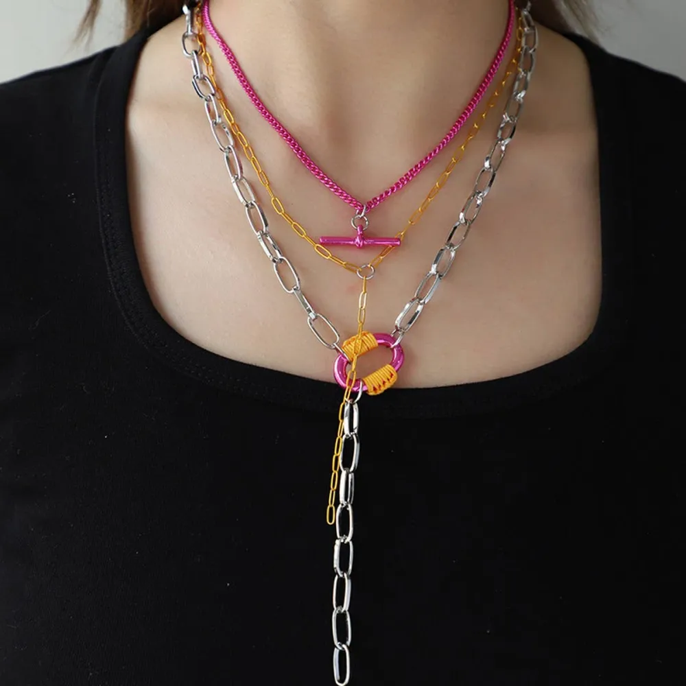 Sculpted Layered Necklace