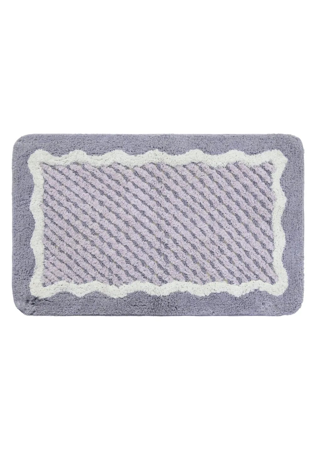 Everyday Detail Absorbent Cotton Bathroom Mat