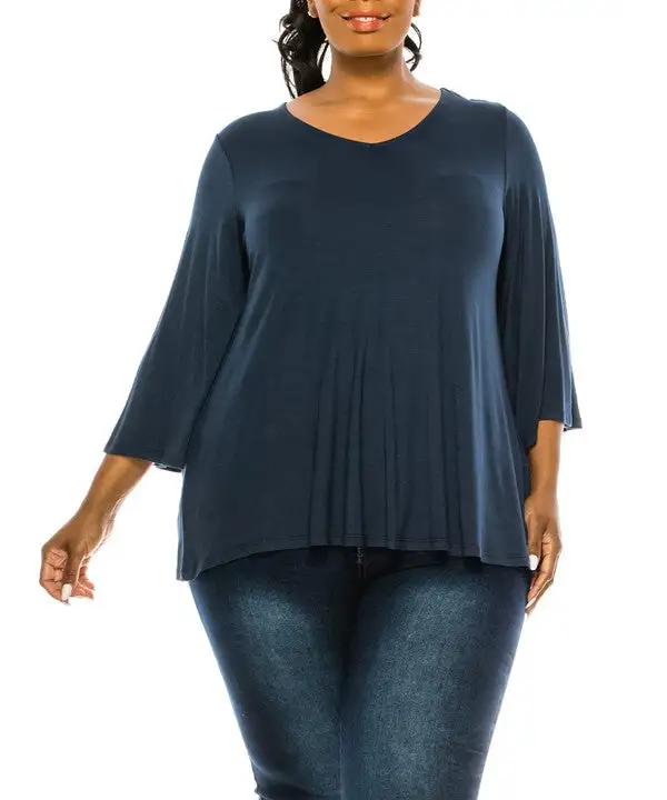 Bamboo Curvy Top