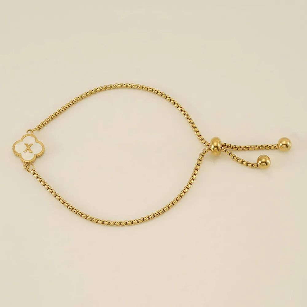 Adjustable Shell Charm Bracelet