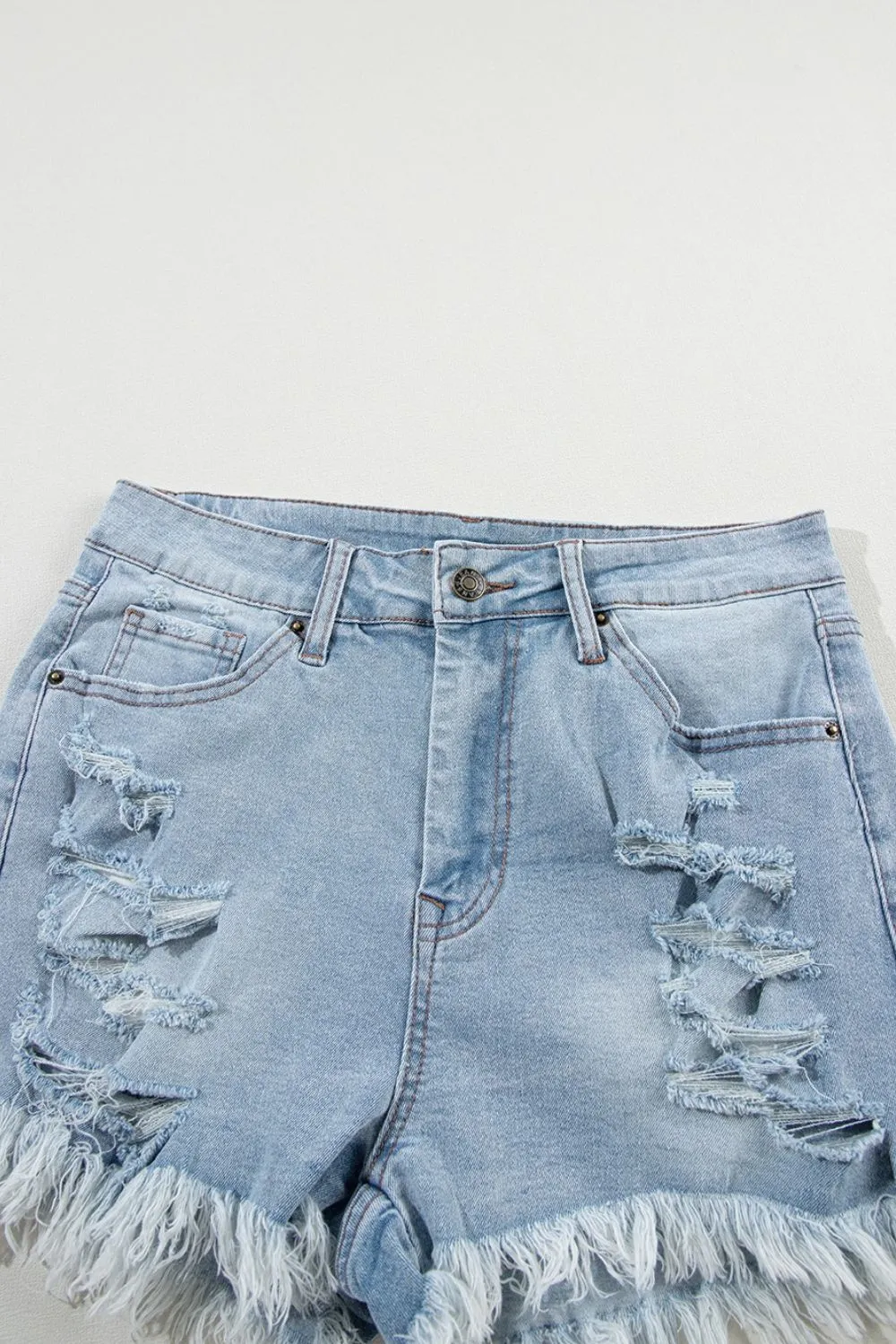 Classic Raw Hem Shorts