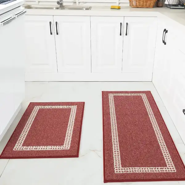 Framed Washable Kitchen Mats
