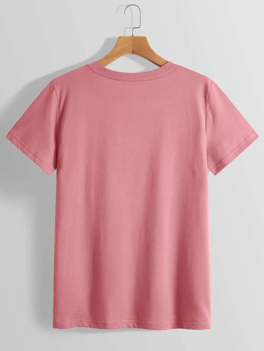 Fresh Round-Neck Short-Sleeve T-Shirt