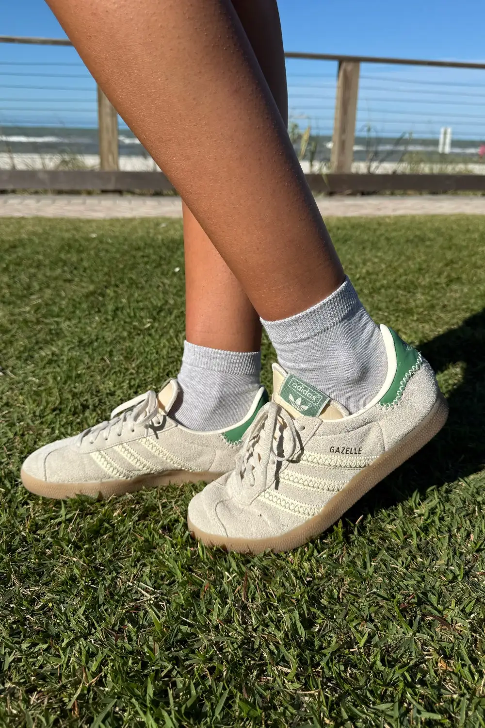 Neutral Cotton Ankle Socks