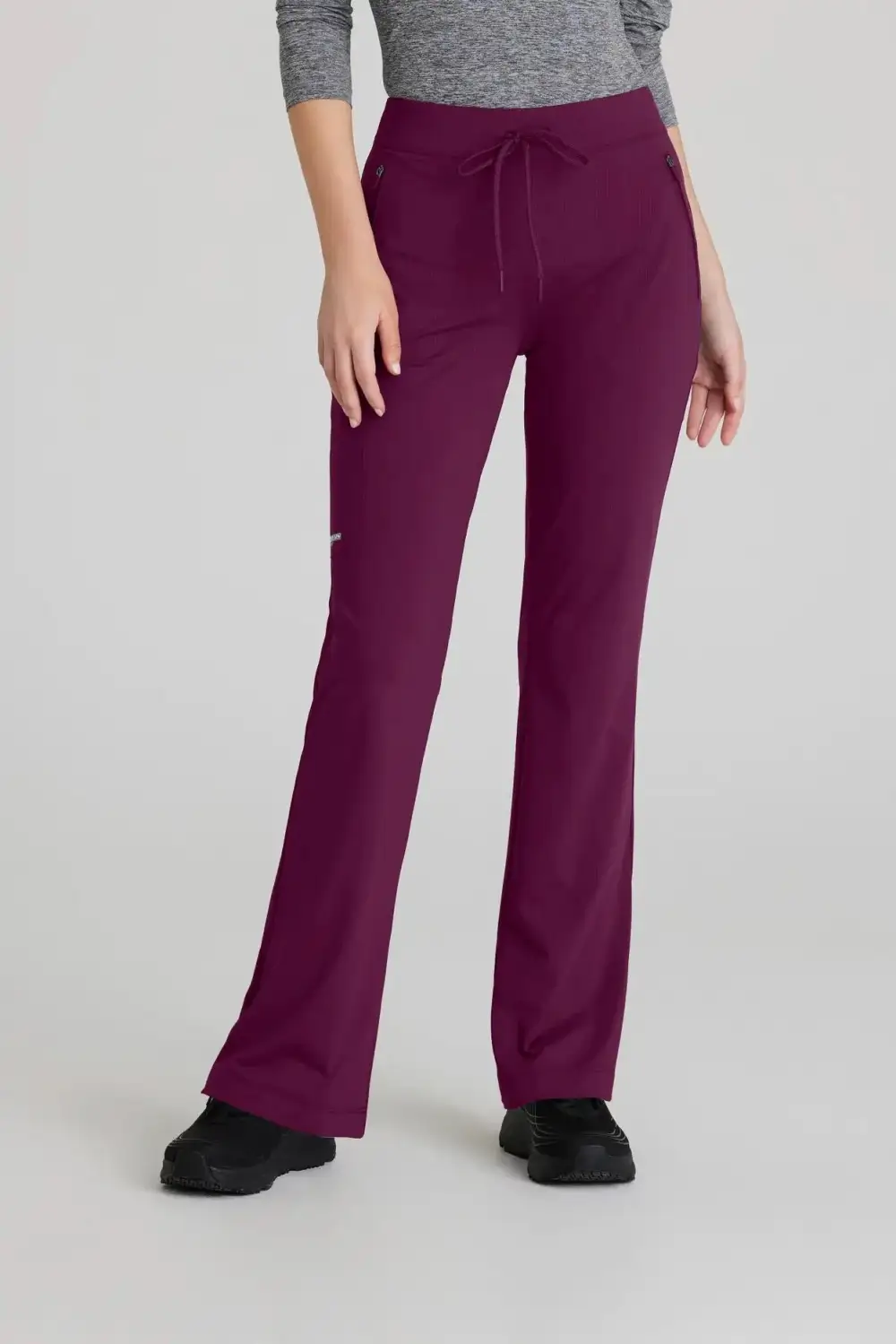 Women's Flare Slim Fit Workwear Scrub Trousers