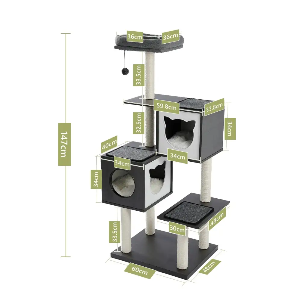 Double-Support Cat Tree