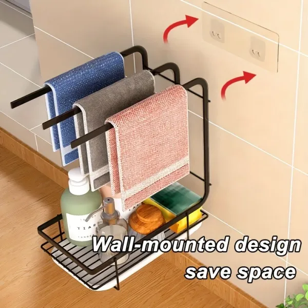 Countertop Towel & Sponge Caddy