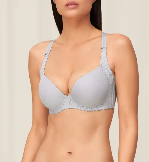 Women's Modern-Fit Wired Padded Cooling Breathable T-Shirt Bra