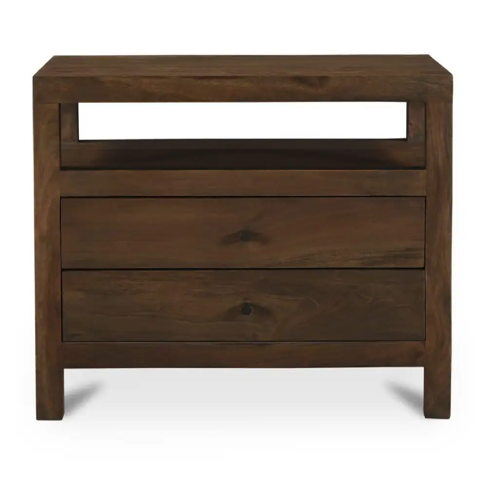 Wooden Drawer Nightstand