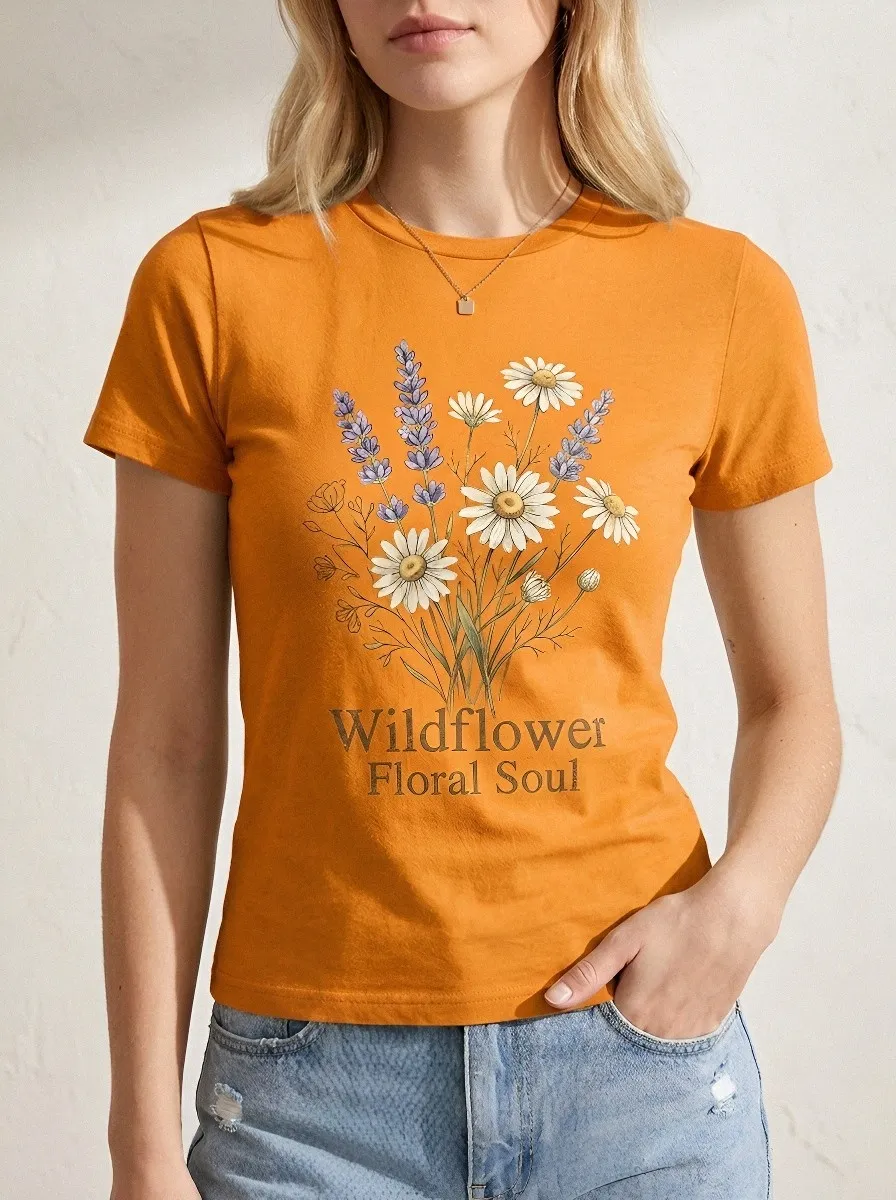 Wildflower Floral Soul T-Shirt Classic
