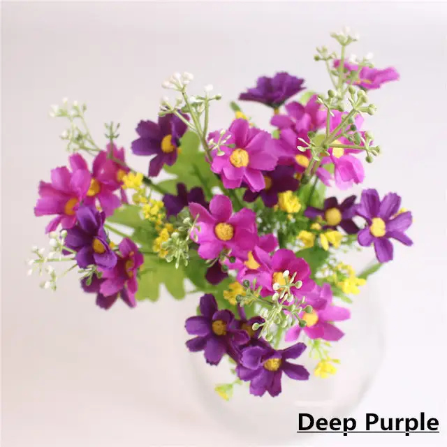 Smooth Artificial Daisy Bouquet Set