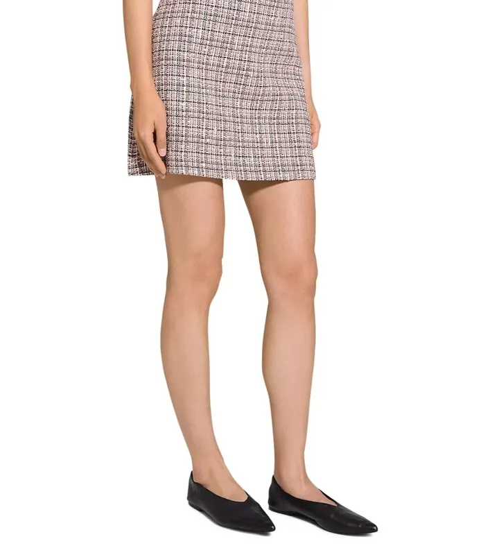 Polished Tweed Skirt