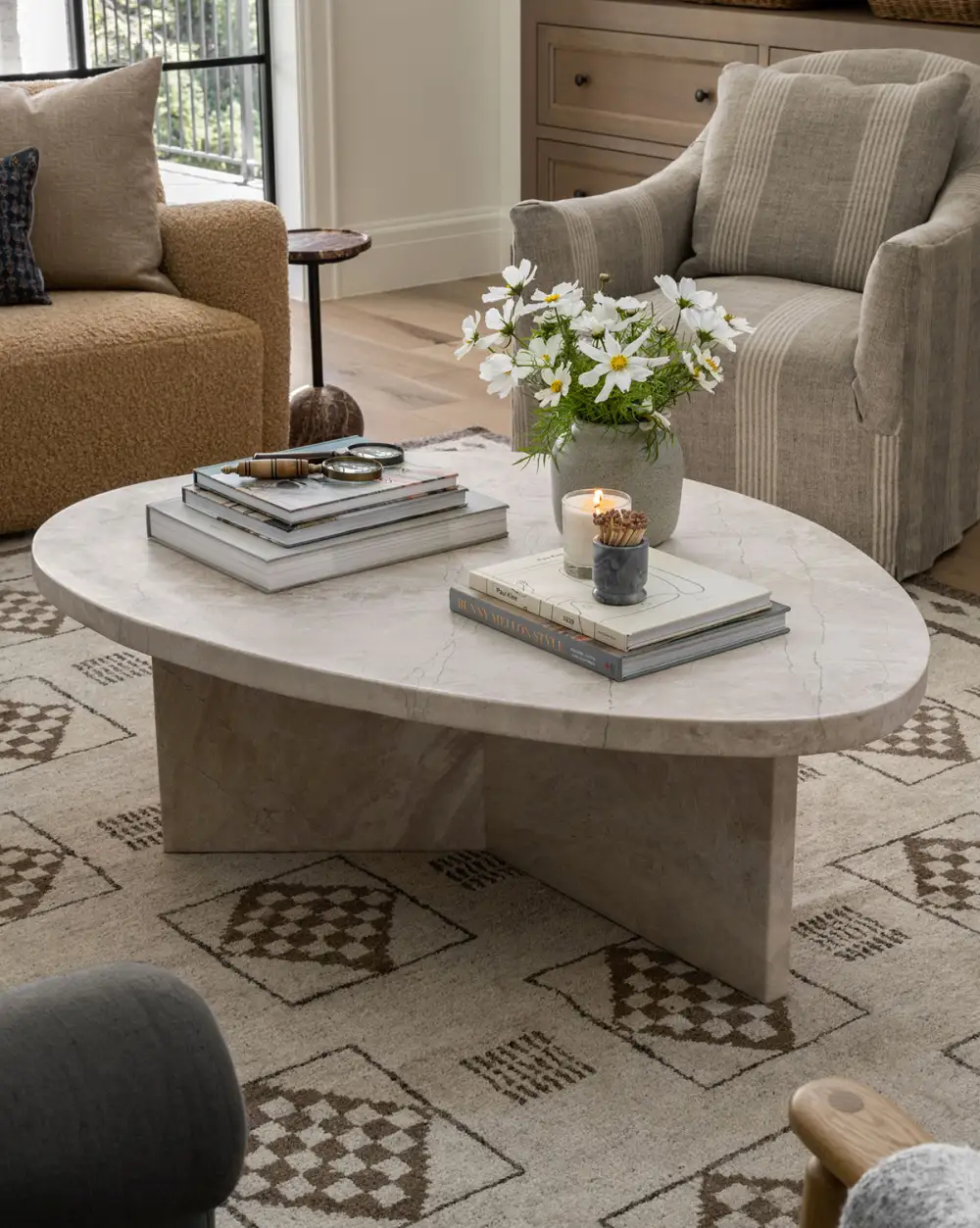 Modern Marble Coffee Table
