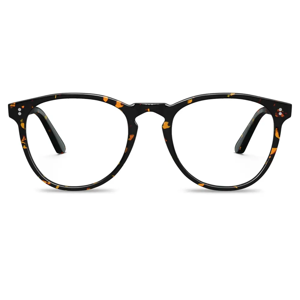 Everyday Profile Round Full Rim Acetate Blue Light Eyewear