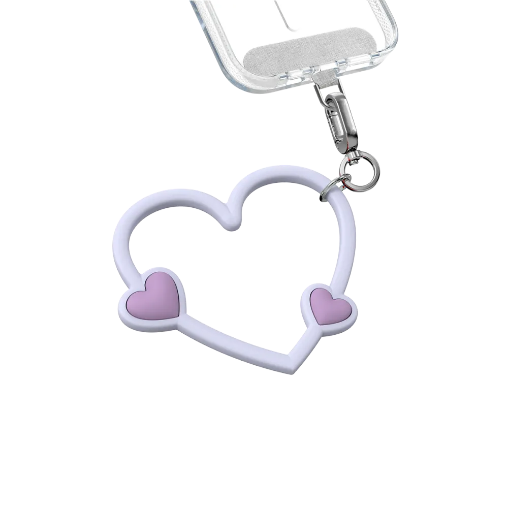 Classic Heart Phone Charm Strap