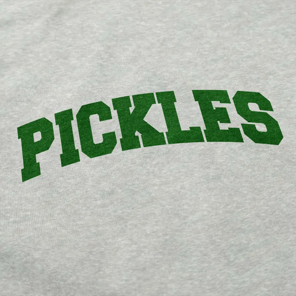 Funny Pickles Print Casual Sweatshirt