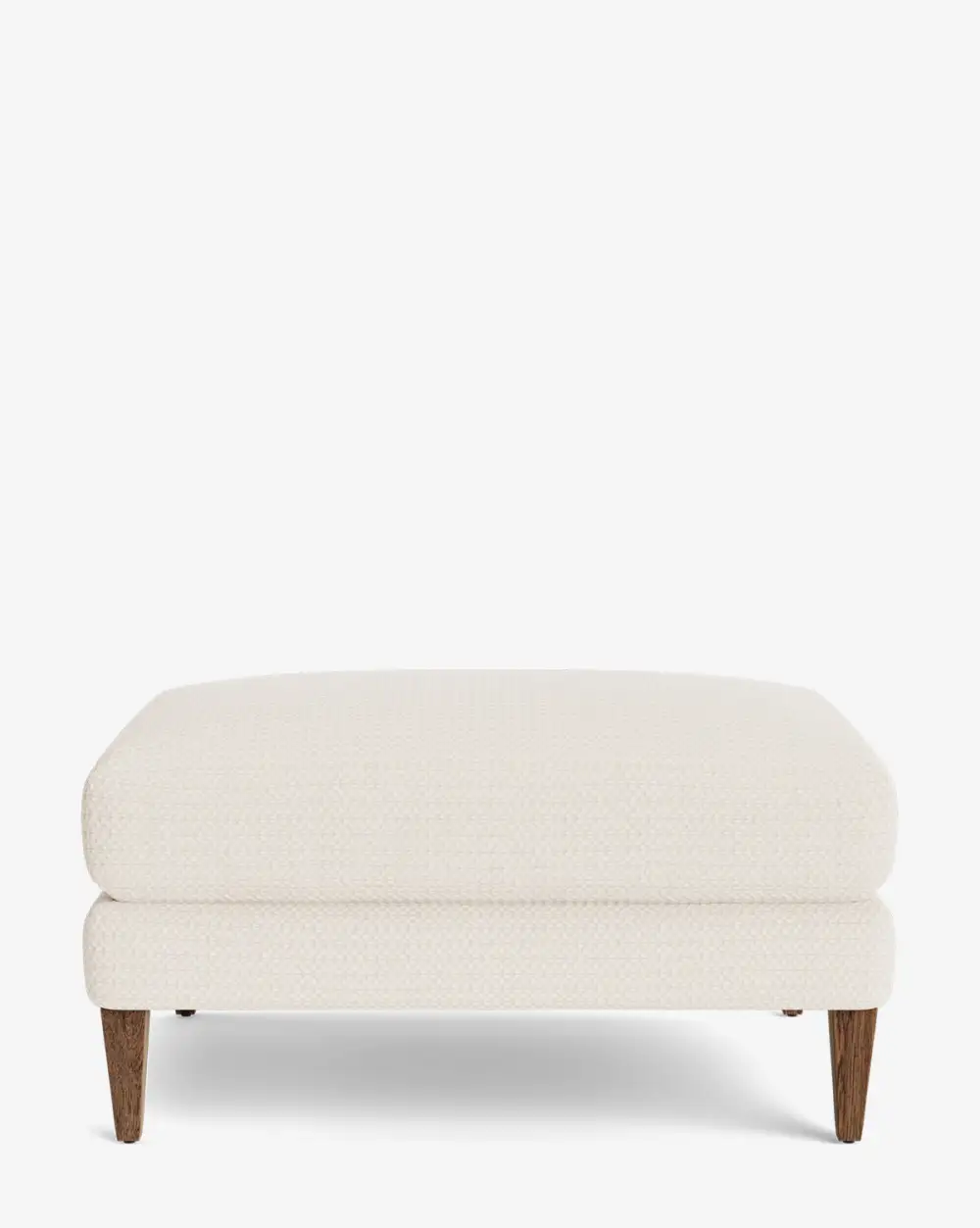 Modern Oak Ottoman