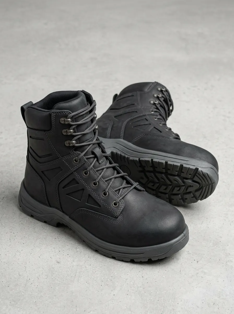 Unisex Everyday Tactical Outdoor Matte Print Work Boots