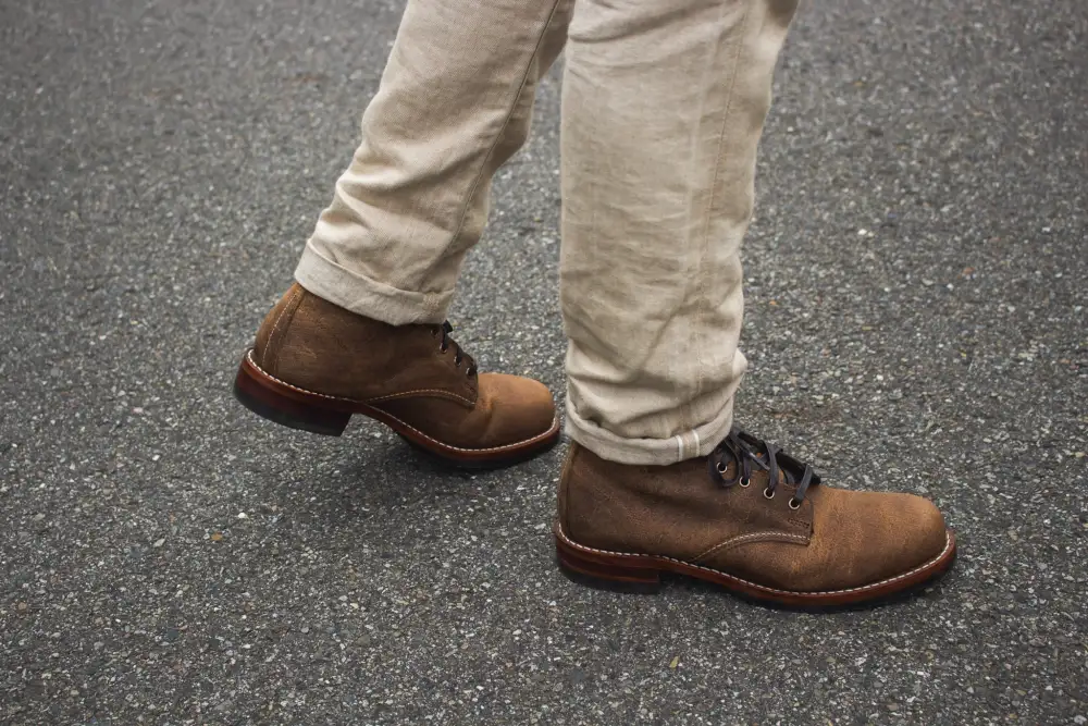 Roughout Men's Ankle Boots