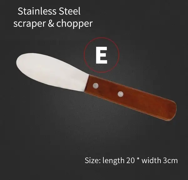 Stainless Dough Scraper Tool