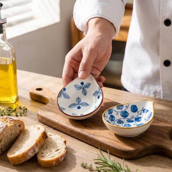 Coastal Ceramic Dip Dishes