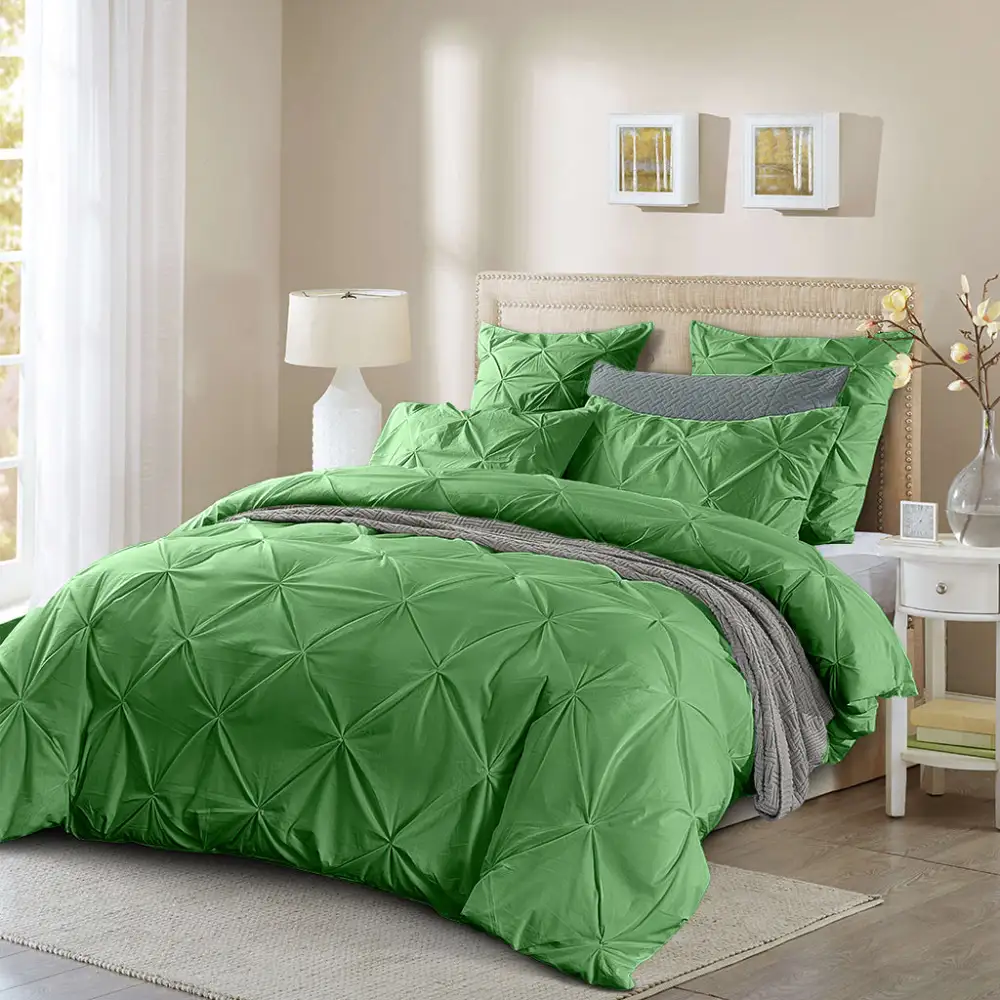 Pintuck Quilt Cover Set In Cotton