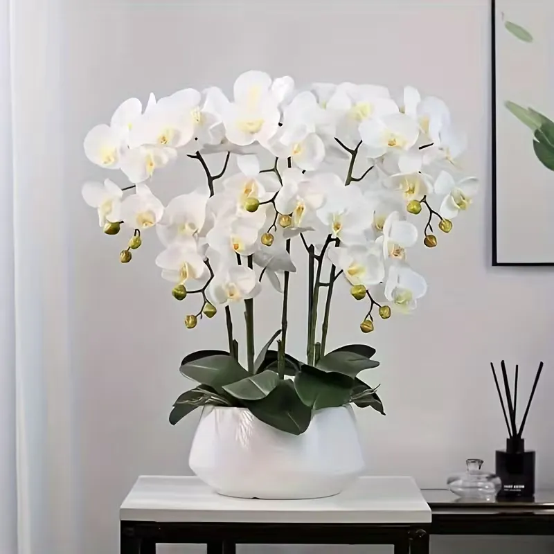 3 Pcs Faux Phalaenopsis Arrangement