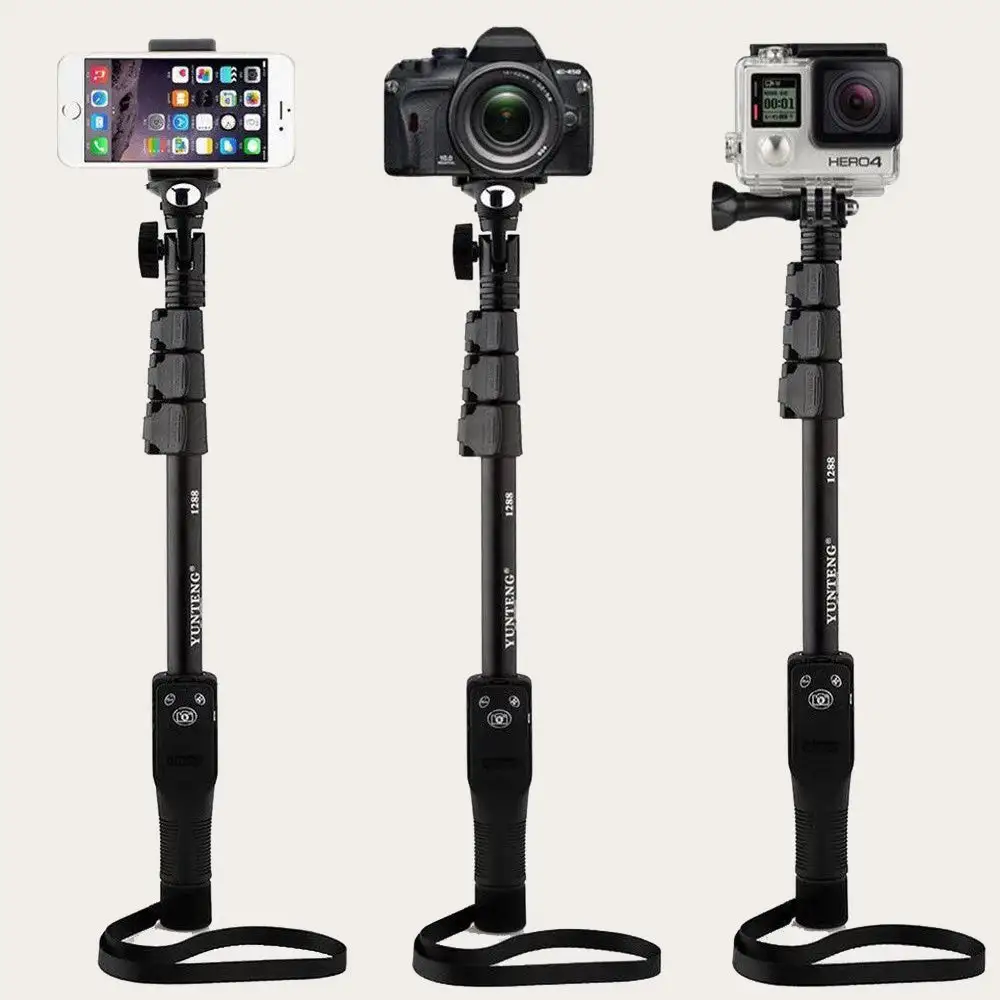 Selfie Monopod with Bluetooth Remote - YT-1288