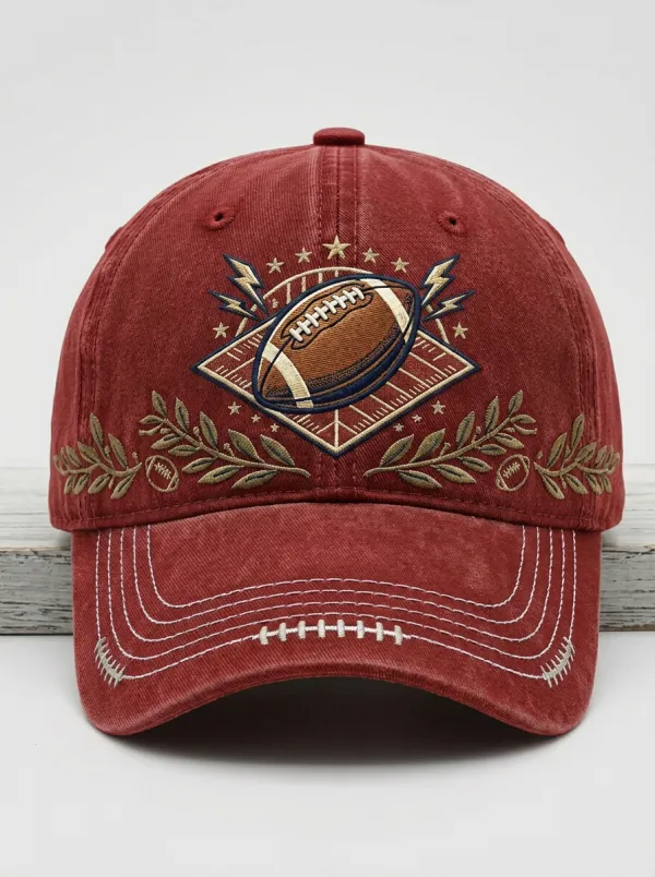 Heritage Gridiron Embroidered Baseball Cap