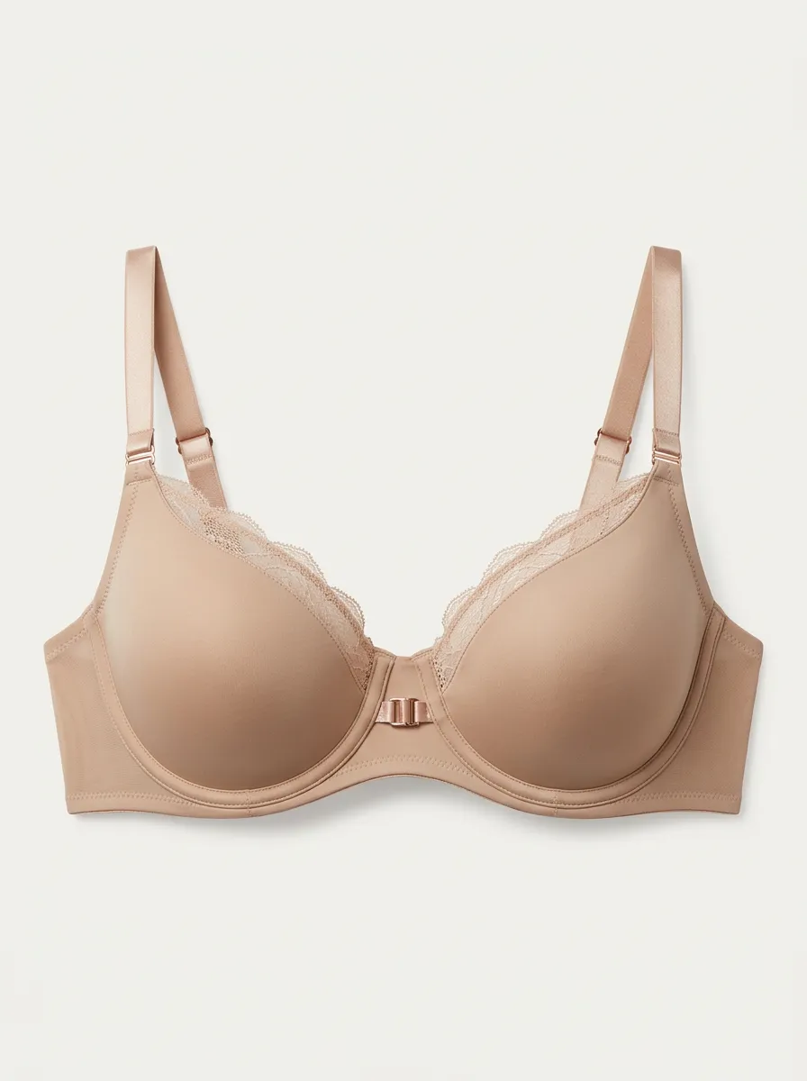 Modern Lace Look Women's Bra