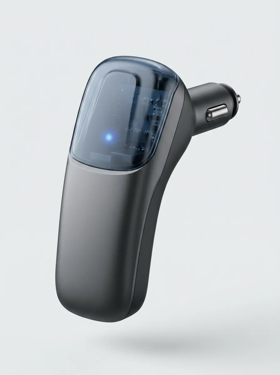 LED Car Fuel Saver Electronic Plug-In Device for Vehicle Interiors