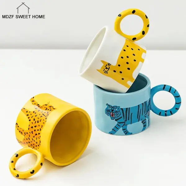 Ceramic Whimsical Drinkware Set