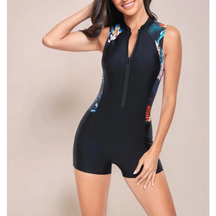 Women's Printed One-Piece Swimsuit