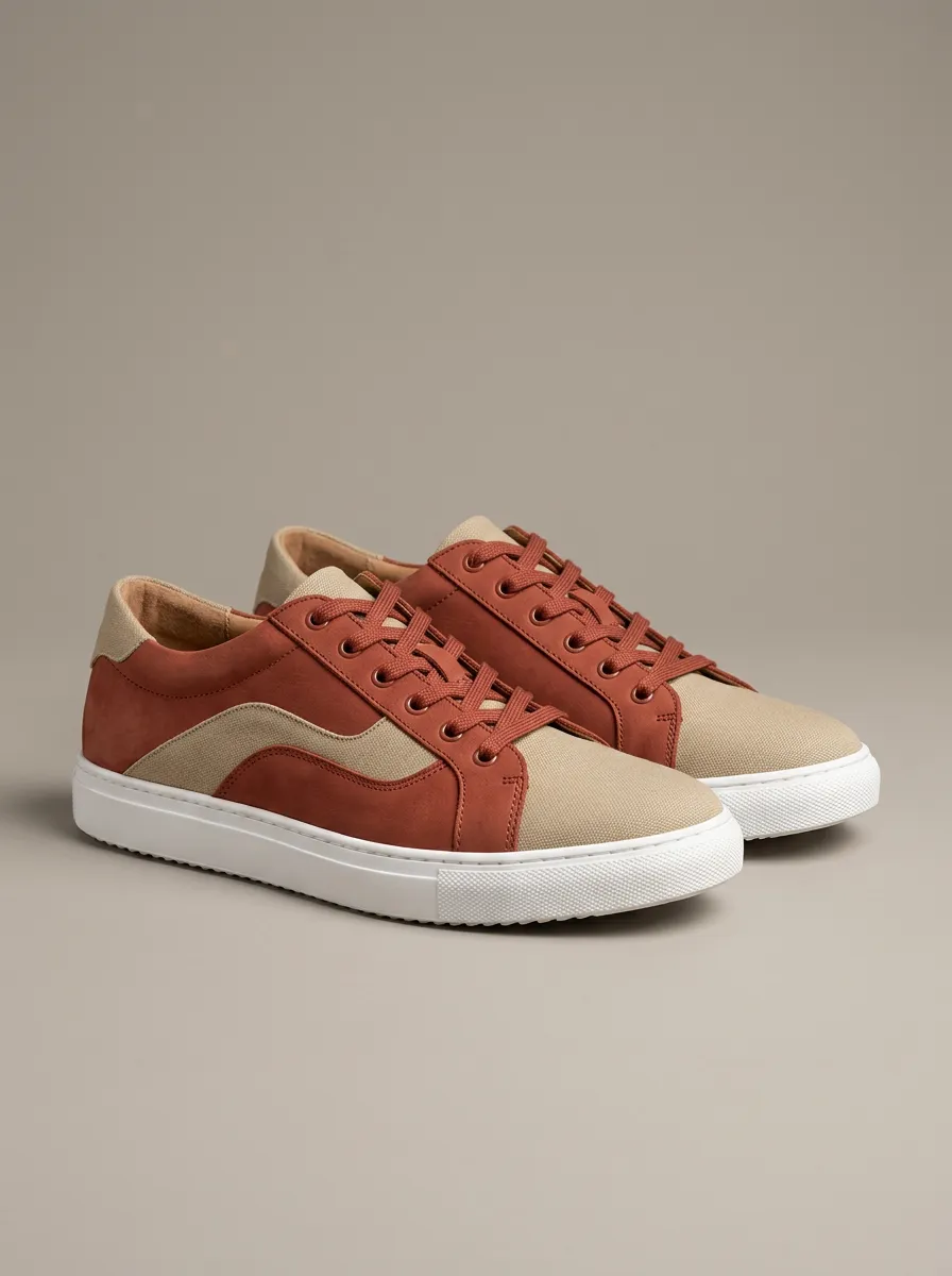 Unisex Minimalist Printed Casual Shoes