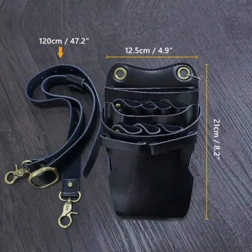 Refined Leather Barber Tool Holster