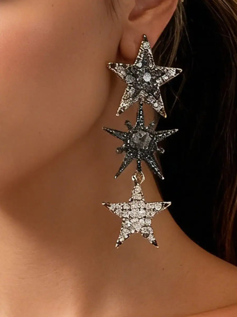 Balanced Artisan-Inspired Accent Earrings