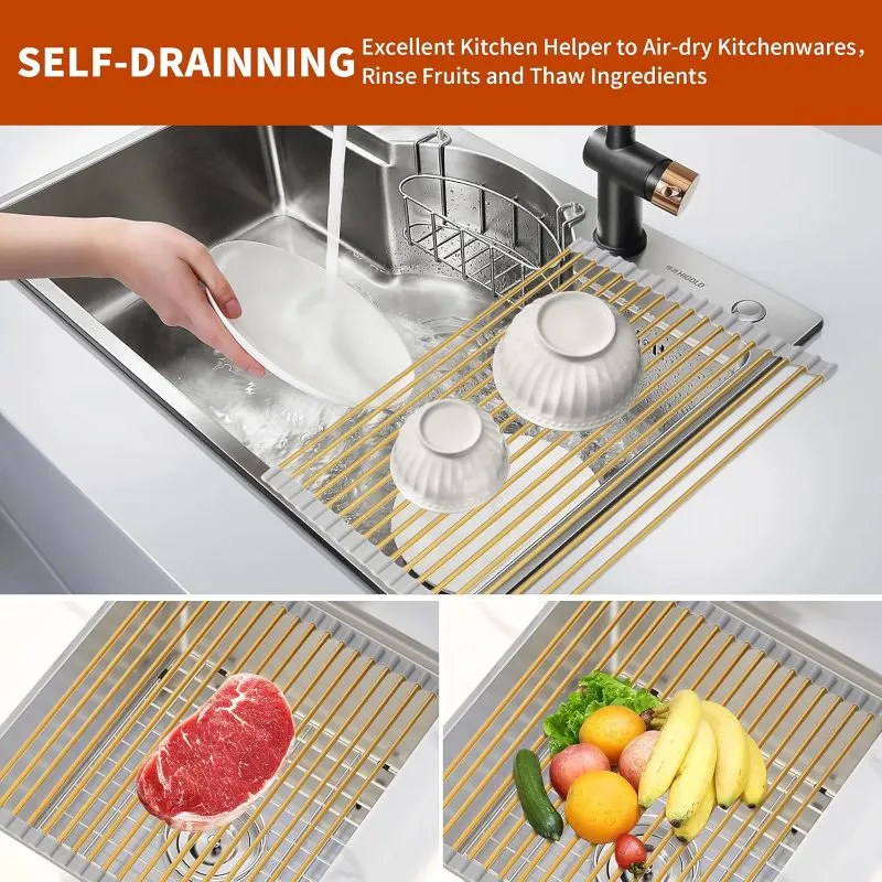 Multi-purpose Kitchen Rolling Rack