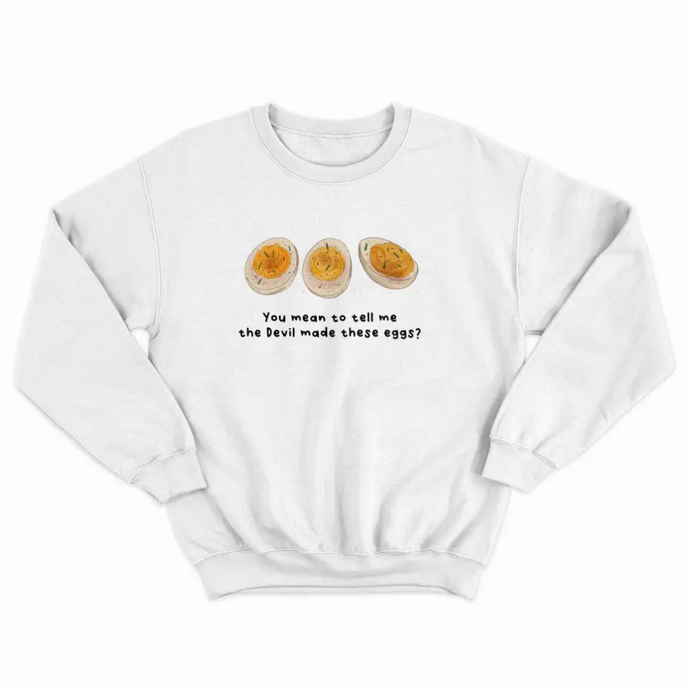 Deviled Egg Fleece Crewneck