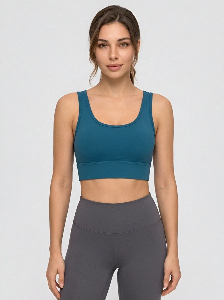 Women's Soft Touch Cross Back Workout Bra