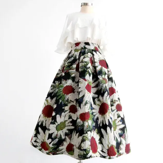 Floral Pocket Skirt