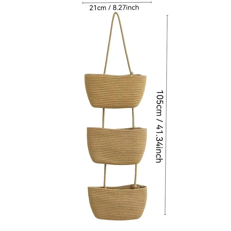 Boho Hanging Storage Basket