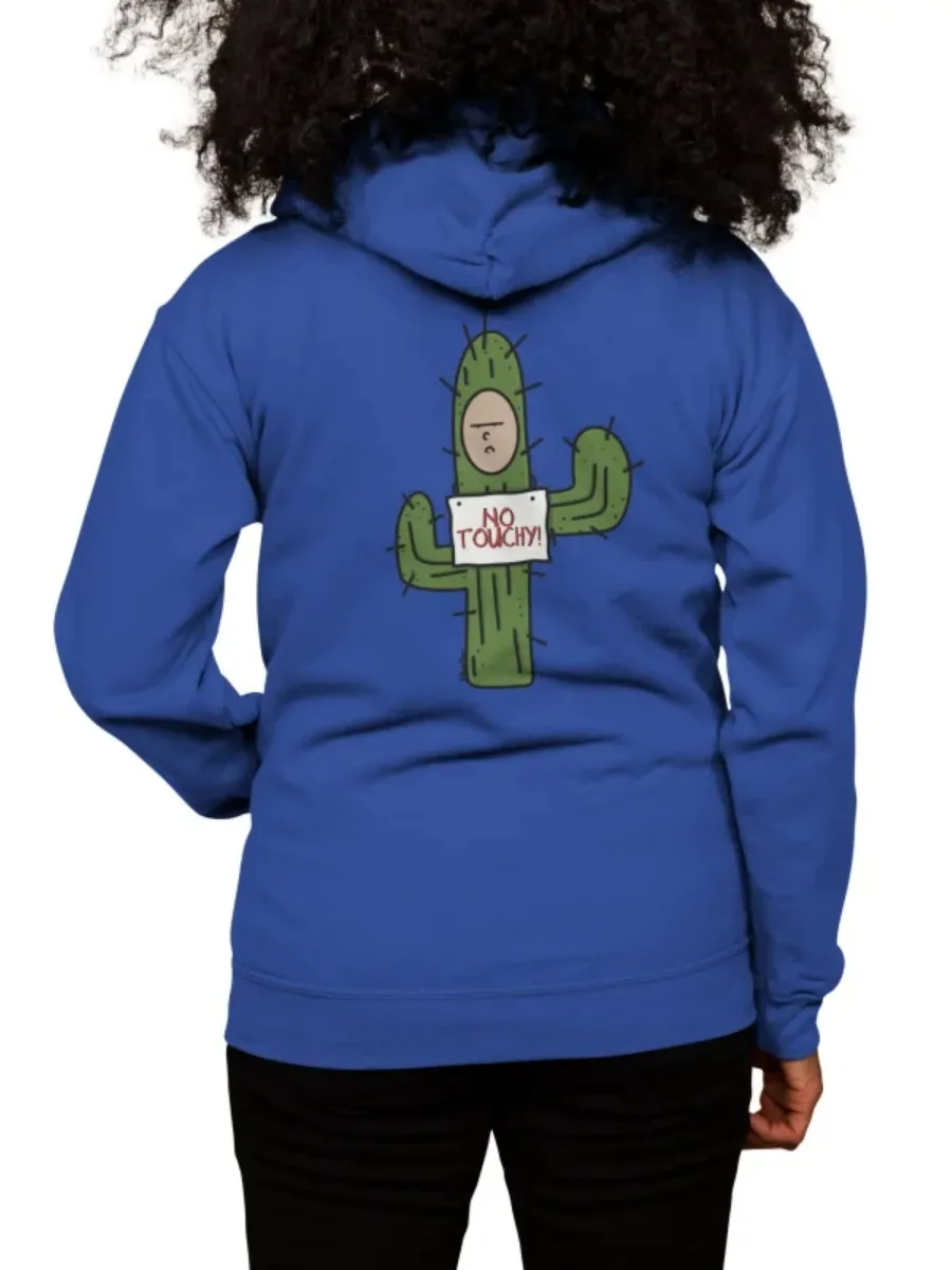 Cactus Print Casual Hoodie