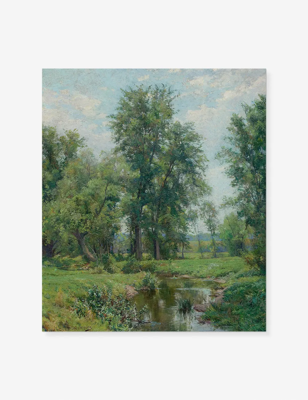 Springtime in Lyme Art Print