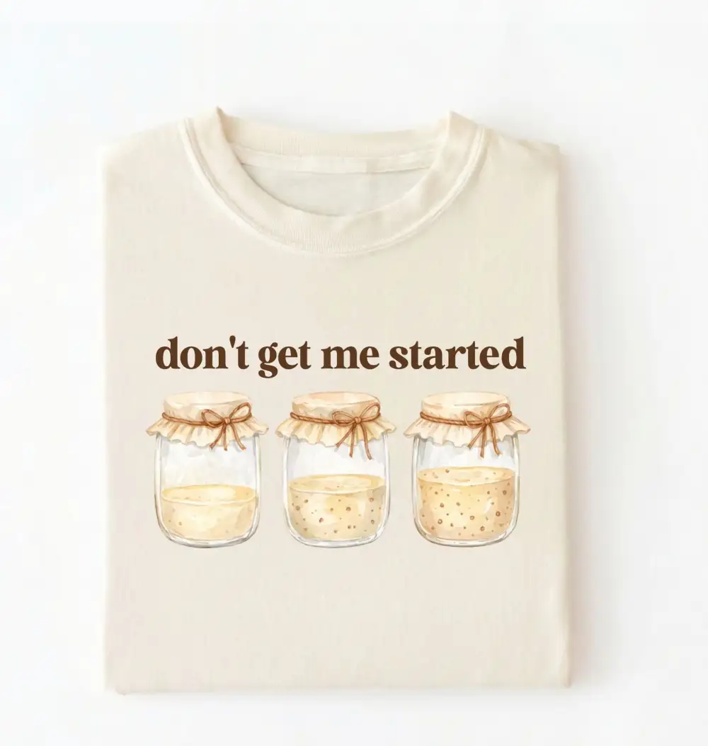 Bread Baking Graphic Cotton Tee