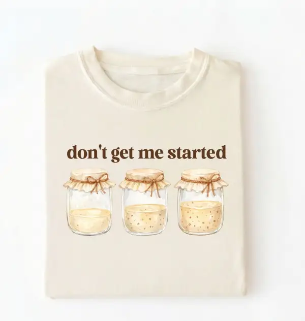 Bread Baking Graphic Cotton Tee
