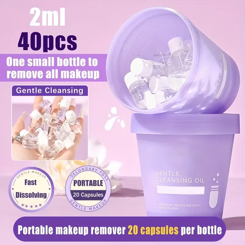 Single-Use Cleansing Oil Capsules