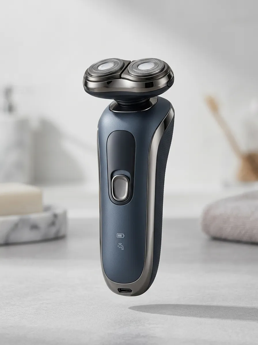 Rotary Dual-Head Electric Shaver