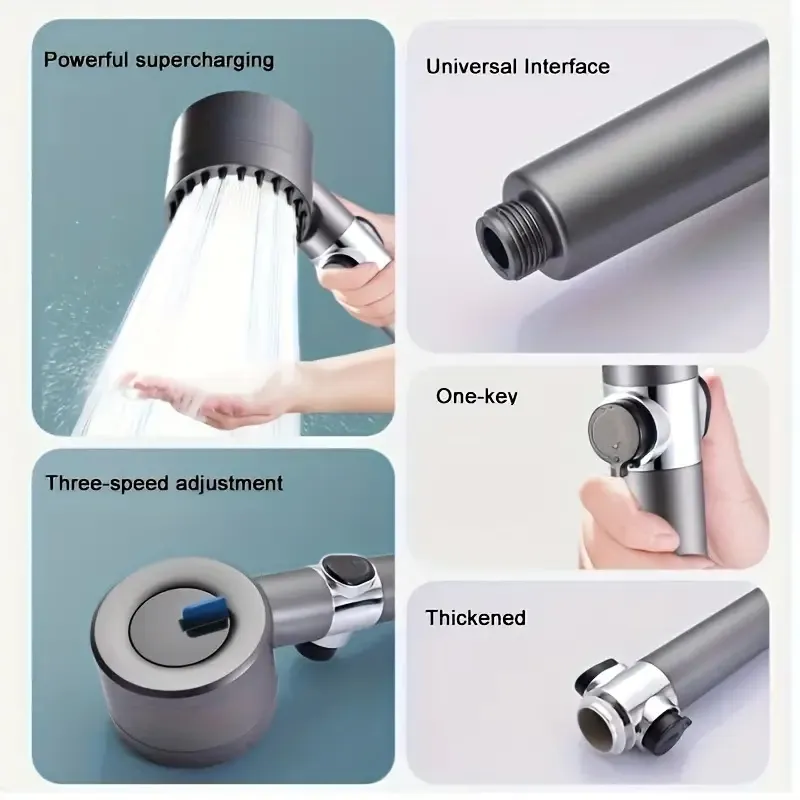 Filtered Shower Head Set